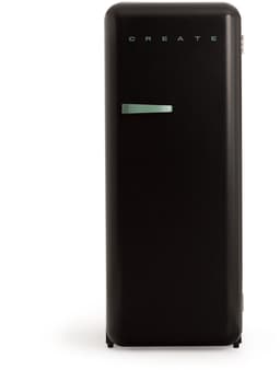 CREATE - Koelkast in retrostijl - Zwart - Handvat Sage - FRIDGE RETRO 281L — thumbnail 1