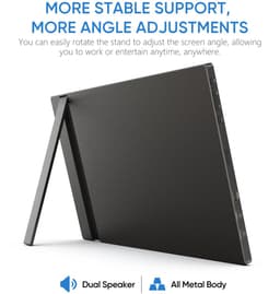 Portable Monitor – 16,1 inch – 144Hz – Full HD IPS 1080P – USB-C & HDMI – 100% sRGB – 300 cd/m² – Extern Scherm – 780g — thumbnail 2