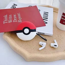 okido - Hoesje geschikt voor Airpods Pro 3 - Pokémon siliconen case voor Airpods - Case geschikt voor Apple AirPods Pro 3 - Airpods hoes Pokébal — thumbnail 2