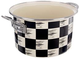 Orion Szachownica Serie - Geëmailleerde Pan - 20 cm - 3 l - Retro Stijl — thumbnail 3