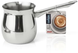 Orion - Roestvrijstalen Tygiel - 300 ml - Ergonomisch - Voor Turkse Koffie — thumbnail 3