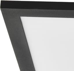 Moderne Zwarte LED Plafondlamp Dimbaar met Afstandsbediening voor Woonkamer en Eetkamer — thumbnail 4