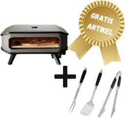 Cozze 17 inch gas pizza oven - Ø 42 cm - met thermometer en pizzasteen -verloop niet meegeleverd — thumbnail 1