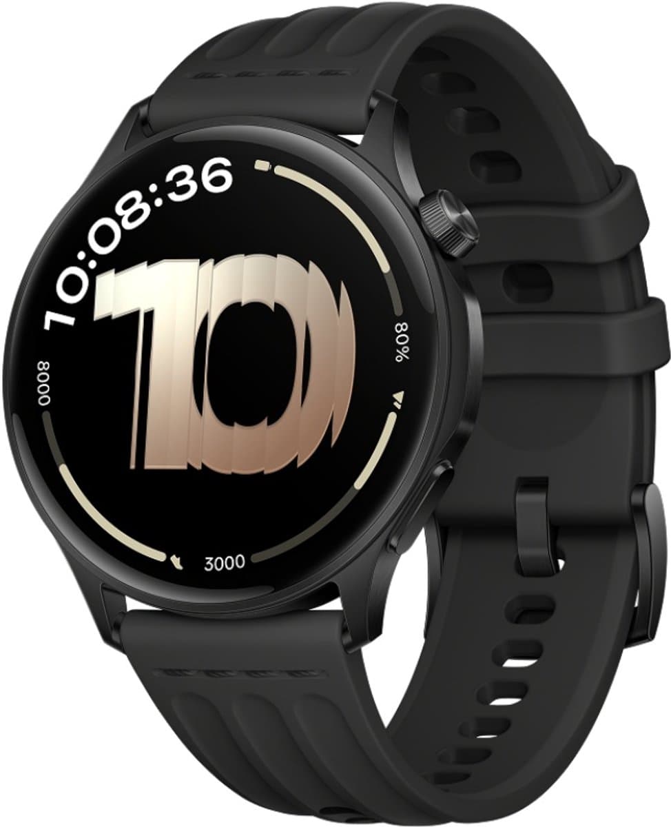OnePlus Watch Lite - Smartwatch - 1.46" AMOLED - 10 dagen batterij - Dual-Band GPS - 5ATM Waterbestendig - Zwart — afbeelding 1