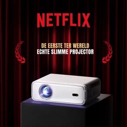 Quvo® Mini beamers - Projector - Mini beamer - Wit - 22cm x 17cm x 8cm — thumbnail 3