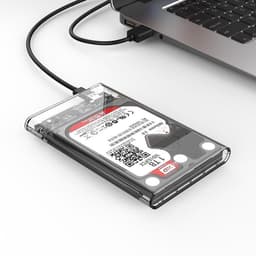 Let op type!! ORICO 2139C3-G2 4TB SATA 2 5 inch USB 3.1 Gen2 USB-C/type-C interface transparante harde schijf behuizing — thumbnail 2
