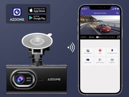 AZDome M560 3CH 4K Wifi GPS 128gb dashcam voor auto — thumbnail 4