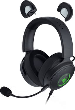 Razer Kraken Kitty V2 Pro - Gaming Headset - 7.1 Surround - RGB - Zwart - PC, MAC & Playstation — thumbnail 2