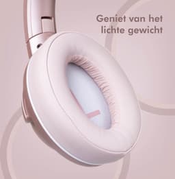 PowerLocus MoonFly Koptelefoon Over-Ear met Active Noise Cancelling, Draadloze Hoofdtelefoon, Voice Assistant Activation - Rose Gold — thumbnail 4