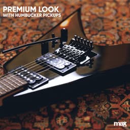 Max GigKit Rock V-stijl Elektrische gitaar 4/4 - Set met 40 Watt versterker en accessoires — thumbnail 5