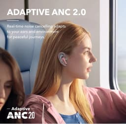 soundcore Liberty 4 NC - Wireless Noise Cancelling Earbuds (Roze) - 98.5% Noise Reduction - draadloze oordopjes - Adaptive Noise Cancelling to Ears and Environment - Hi-Res Sound - 50H Battery — thumbnail 4