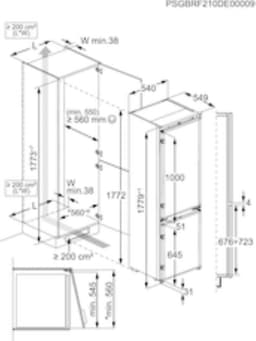 AEG Koelvriescombi OSC6N181ES |  | 7332543973873 — thumbnail 3