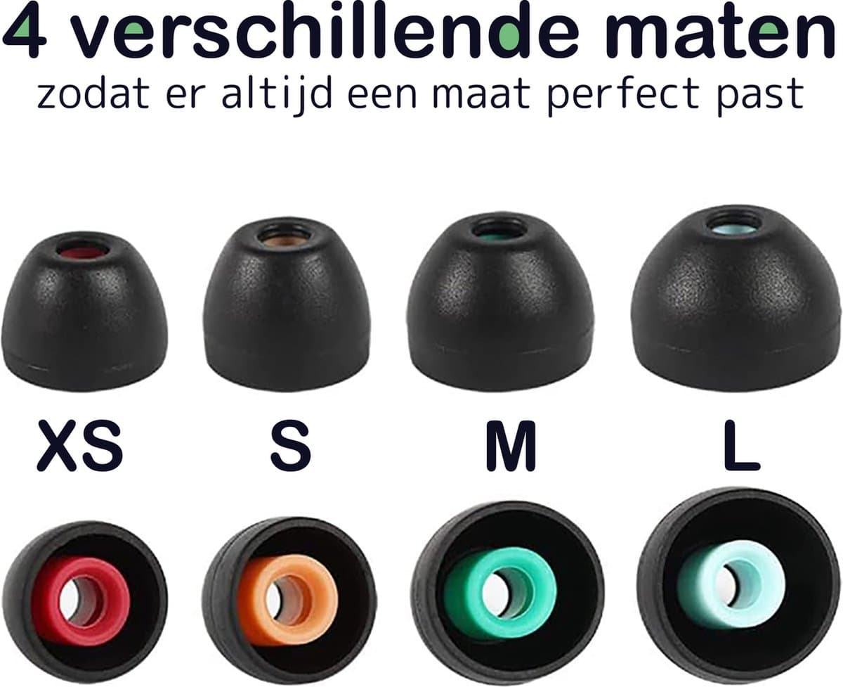 Siliconen tips voor Sony wf-1000XM5/XM4/XM3 zwart — afbeelding 1