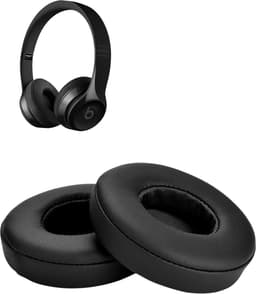 Oorkussens geschikt voor Beats By Dr. Dre Solo 2.0/3.0 wireless - Koptelefoon oorkussens voor Beats Solo zwart — thumbnail 1