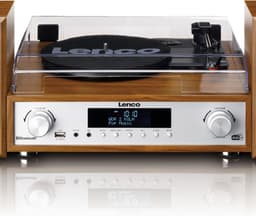 Lenco Platenspeler - Stereoset met DAB en Bluetooth - MC-160WD - Hout — thumbnail 3