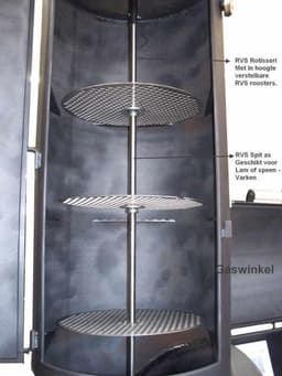 18 inch Oklahoma Country smoker chuck wagon Kusa6 — thumbnail 3
