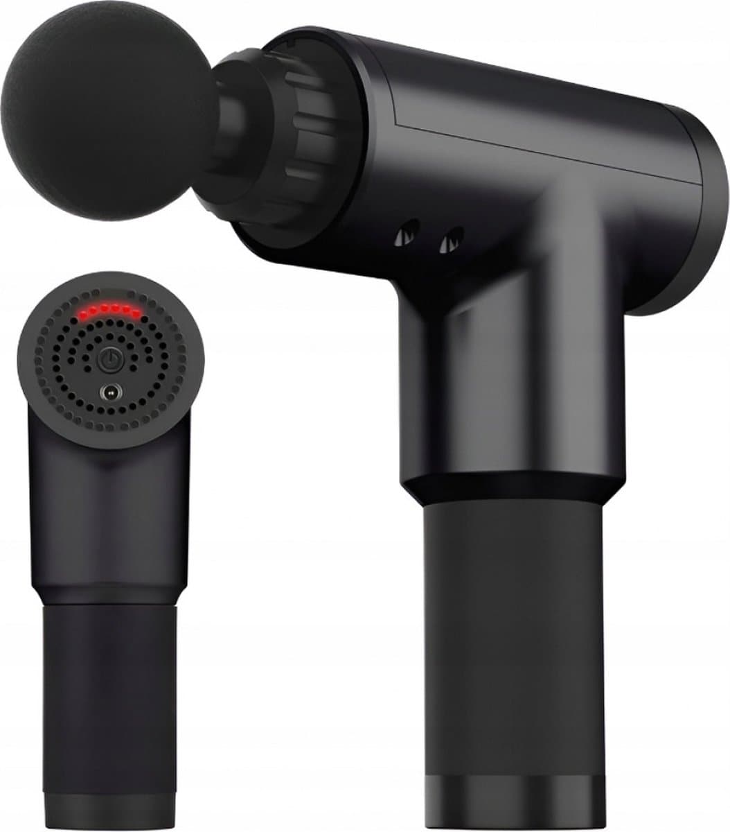 Professionele Massage Gun - incl. 4 Opzetstukken - Massagepistool - 6 Verschillende Standen — afbeelding 1
