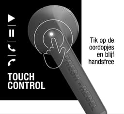 Fresh 'n Rebel Twins Core - Draadloze Bluetooth Oordopjes - Oortjes met 30 uur speelduur - Storm Grey — thumbnail 2