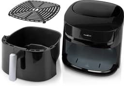 Nedis Airfryer XXL - 7,2L - Digitale Display - 8 Programma's - Tot 6 Personen - Zwart — thumbnail 3