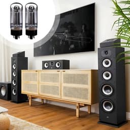 Buizenversterker - Audiocomponenten - Muziek luisteren - Verbeterde geluidservaring - 2 stuks - Transparant — thumbnail 2
