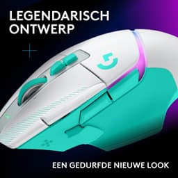 Logitech G502 X PLUS - Draadloze Gaming Muis - HERO 44K - RGB - Mint — thumbnail 3