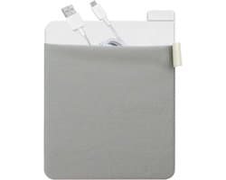 Externe harde schijf houder - Laptop opberger - Laptop organiseren - Plakbaar opbergvak - 15 x 11.5 cm - Zwart