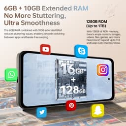 CUBOT Note60 4G Smartphone 16GB RAM-128GB ROM-7,2"120Hz HD+ 48MP-7000mAh,Android15 — thumbnail 2