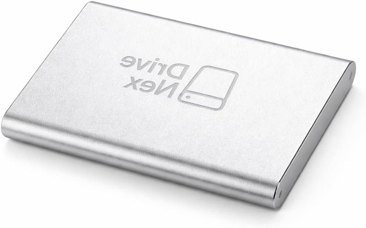 Externe Harde Schijf - Draagbare Opslag - Data Opslag - Plug en Play - 2 Terabyte - Zilver — afbeelding 1