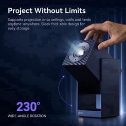 Beamer Draagbaar - 500 ANSI Lumen - 1080P Full HD Resolutie - LCD - Voor Thuisbioscoop En Outdoor — thumbnail 4