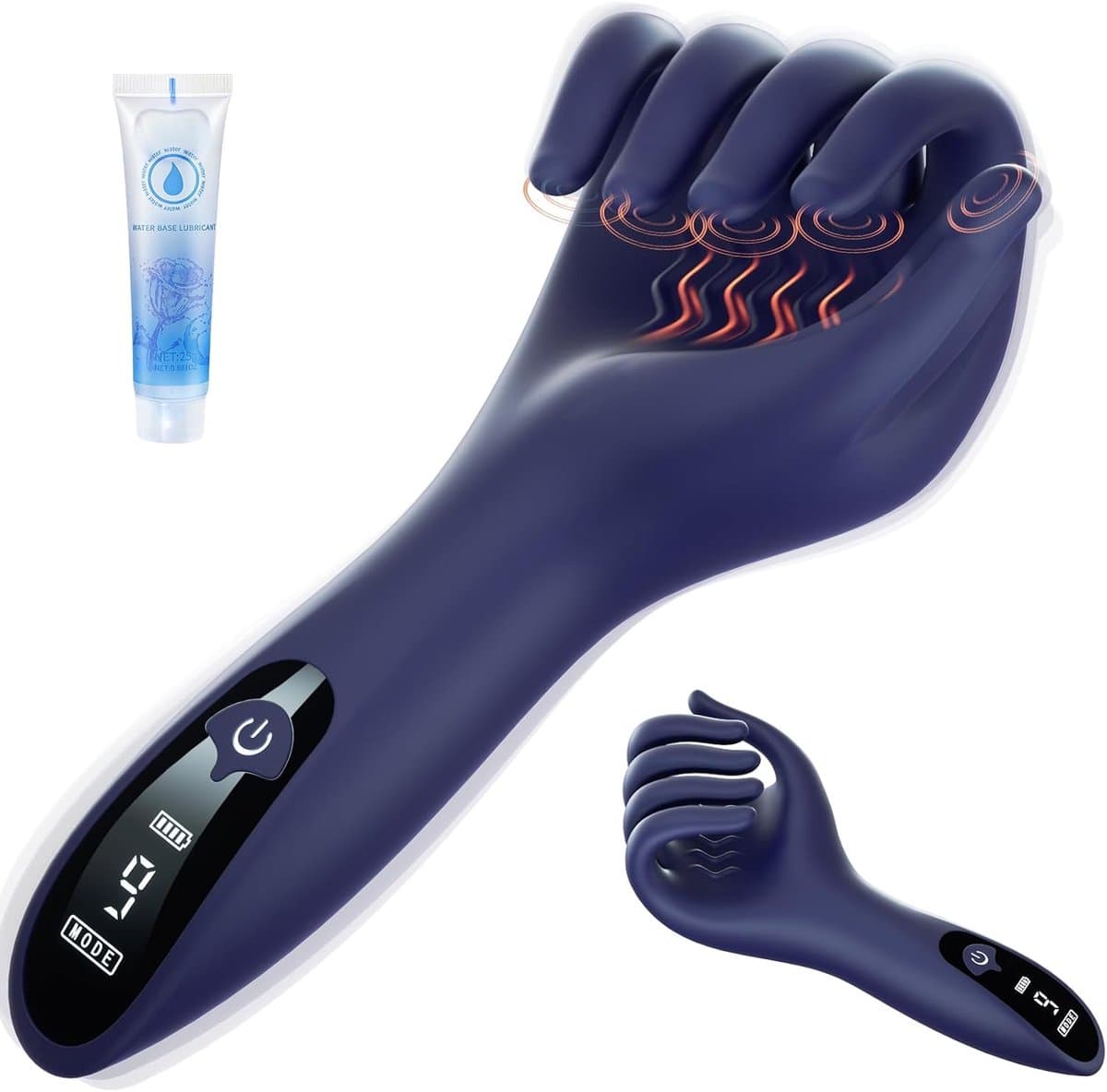 Seksspeeltjes voor Mannen Paren - Masturberen voor Mannen Penis Trainer Eikel Stimulatie met 9 Vibraties & LCD Display, Masturbator Vibrator Sets voor Mannen Seksspeeltjes — afbeelding 1