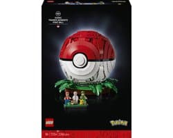 LEGO Pokémon Pokéball met Trainer Scènes Bouwpakket voor Volwassenen en Woondecoratie 72154