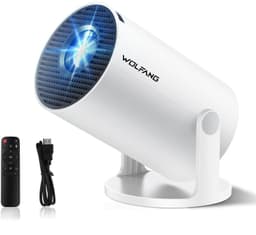 Draagbare Beamer 20000 Lumen - Full HD 1920x1080 Resolutie - Android 11 Systeem - LED Projector - Voor Thuisbioscoop En Entertainment — thumbnail 1