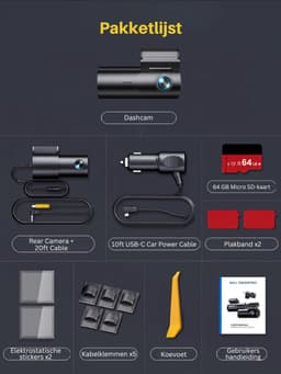 VLSelect® Dashcam - Auto Veiligheid - Dashcam Voor Auto — thumbnail 4