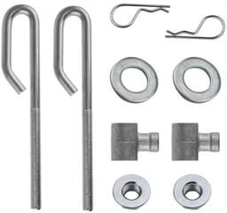 Deck Lift Hanger Rod kit - Vervangt onderdeelnummers GX24864/GX21718 - Compatibel met E-serie en D-serie - Hoge kwaliteit - Voor diverse modellen - Inclusief bevestigingsmaterialen - Hefframe — thumbnail 5