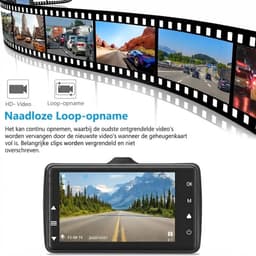SP® Dashcam - Dashcam voor Auto - Dashcam voor En Achter - Zwart - 14cm x 11cm x 7cm — thumbnail 4