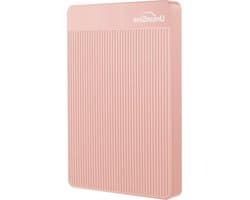 Externe Harde Schijf - Draagbare HDD - Opslag Uitbreiden - Ultradun Ontwerp - 500 GB - Roze