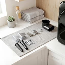 HOMCOM Wasdroger Roestvrij staal, ABS 48L x 40B x 56H cm Zwart — thumbnail 4