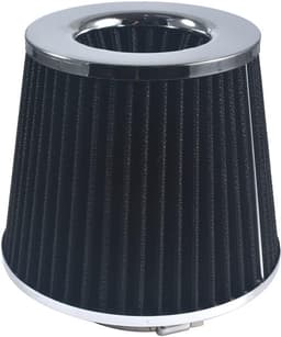 Conische luchtinlaatfilter met hoge doorstroming, zwart, 76 mm — thumbnail 1