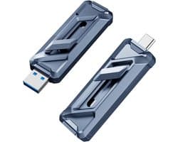 Externe SSD - Snelle Opslag - Bestanden Overzetten - Hoge Snelheid - 1 TB - Zwart