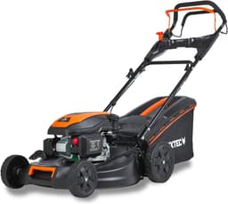 Benzine Grasmaaier - Loopmaaier Zelfrijdend - Gazon Onderhoud - Flexibele Aandrijving - 51cm Maaibreedte - Zwart — thumbnail 3