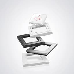 Kamerthermostaat - Digitale Thermostaat - Verwarming Regelen - App Bediening - Opbouwmontage - Wit — thumbnail 3