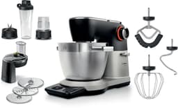 Bosch MUMS8ZS22 kokende keukenmachine 1800 W 6 l Zwart, Zilver — thumbnail 1