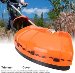 Bosmaaier Cover - Rood Kunststof - Geschikt voor 26 mm/28 mm - Stofdichte Bescherming - Afmetingen 37 x 20 cm - Lichtgewicht 265g - Trimmer Cover — thumbnail 2