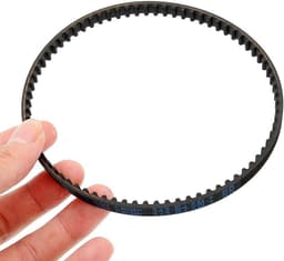 Aandrijfriem Grasmaaier - Vervangingsband Transportband - Tuinonderhoud - Duurzaam ABS Materiaal - 115 cm Diameter - Zwart — thumbnail 2