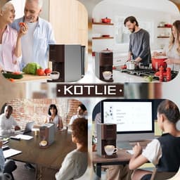 Espresso Koffiezetter - 4-in-1 Machine - Luxe Koffie Maken - 19 Bar Druk - 0.79 Liter - Bruin — thumbnail 4