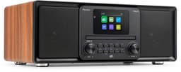 DAB radio - Audizio Palmi - Radio met cd speler - Bluetooth radio - FM, DAB+ en USB - Houtlook — thumbnail 1