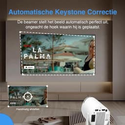 VLSelect® Mini Beamer - Projector - Thuisbioscoop — thumbnail 2