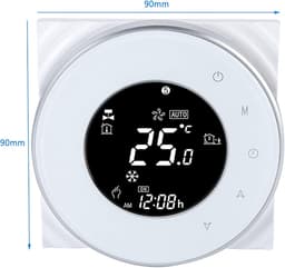 Vloerverwarming Thermostaat - Slimme Regelaar - Energie Besparen - Dubbele Temperatuur Sensor - WiFi Bediening - Zwart — thumbnail 5