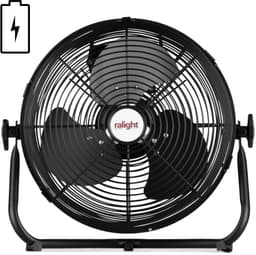 Vloerventilator ø30cm 12W 6600mHa accu zwart — thumbnail 1