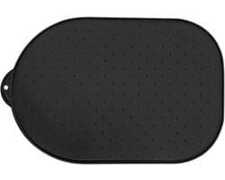 Keukenmachine Glijmat - Apparaat Onderlegger - Gemakkelijk Schuiven - Krasbestendige Basis - 40 x 27 cm - Zwart